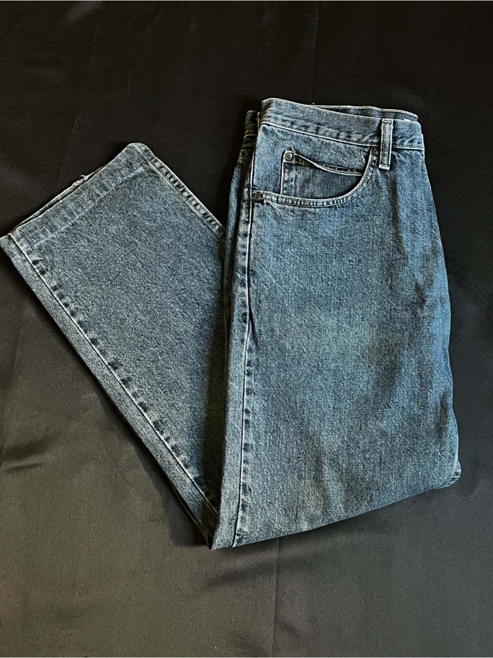 Y2K Lee 505 Dark Blue Jeans